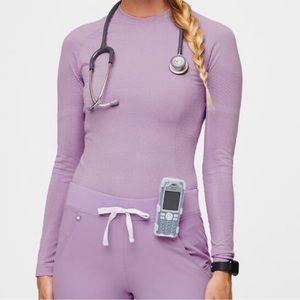 FIGS 💜Lavender Dew💜 Salta Performance Underscrubs MEDIUM